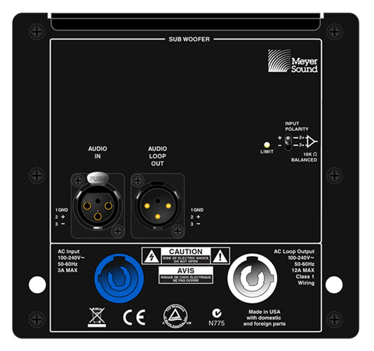 Meyer Sound MM-10AC Активный сабвуфер, 440 Вт., 10"